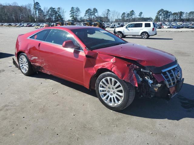 1G6DA1E3XC0139907 - 2012 CADILLAC CTS RED photo 4