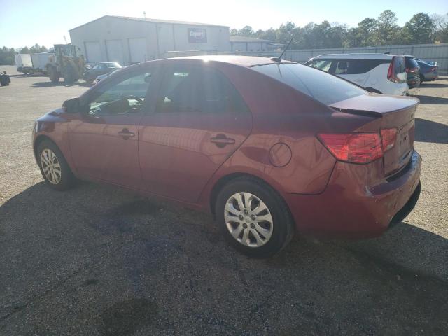 KNAFU4A22C5563402 - 2012 KIA FORTE EX RED photo 2