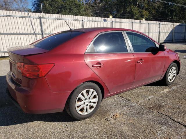 KNAFU4A22C5563402 - 2012 KIA FORTE EX RED photo 3