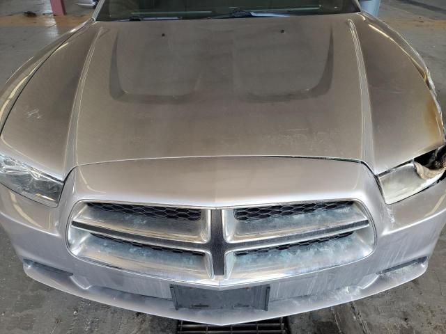 2C3CDXBG9EH325497 - 2014 DODGE CHARGER SE SILVER photo 11