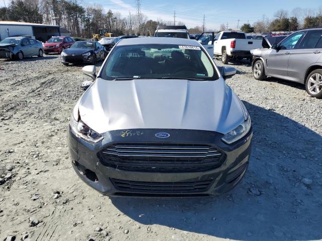 3FA6P0UU3FR273807 - 2015 FORD FUSION S HYBRID SILVER photo 5