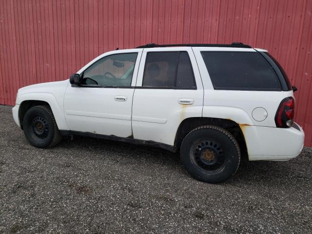 1GNDT33S092126021 - 2009 CHEVROLET TRAILBLAZE LT WHITE photo 2