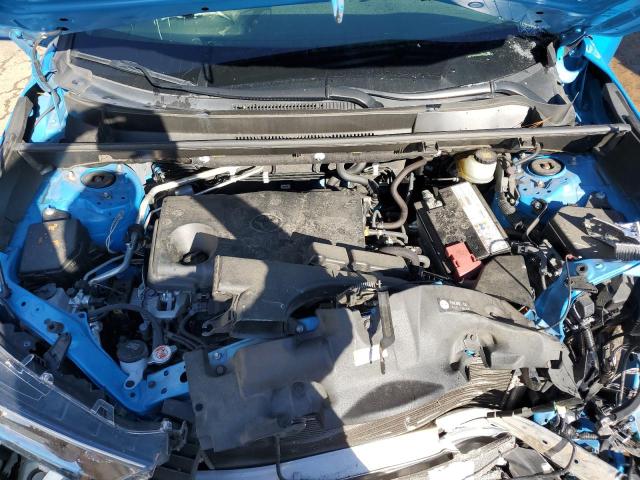 JTMP1RFV0KD030243 - 2019 TOYOTA RAV4 XLE BLUE photo 11