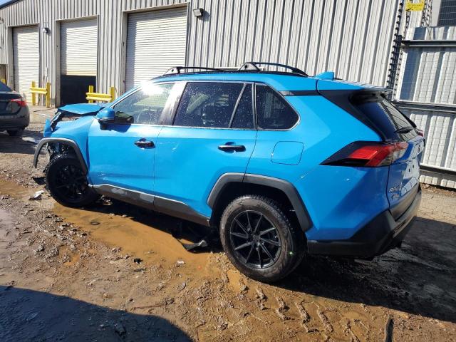 JTMP1RFV0KD030243 - 2019 TOYOTA RAV4 XLE BLUE photo 2