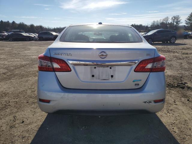 3N1AB7APXEY284112 - 2014 NISSAN SENTRA S SILVER photo 6