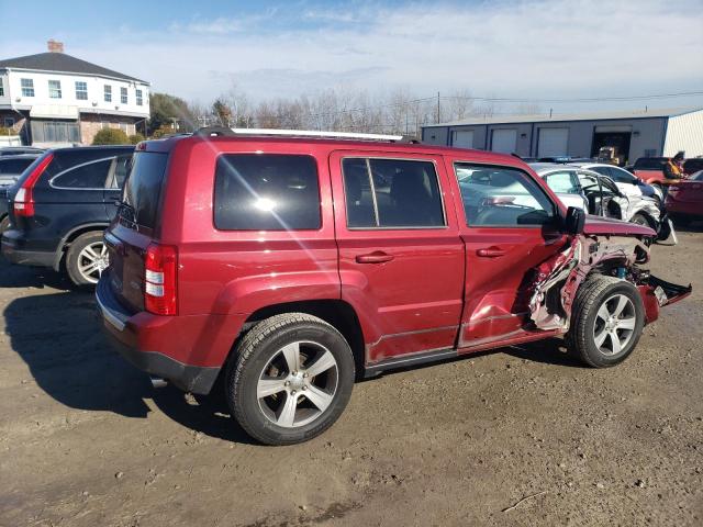 1C4NJRFB4HD155557 - 2017 JEEP PATRIOT LATITUDE RED photo 3