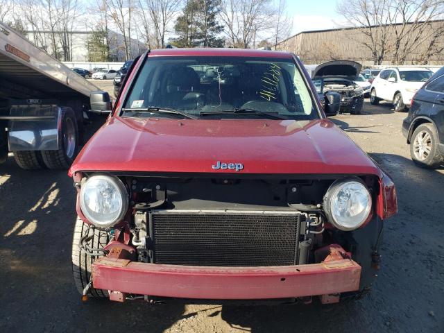 1C4NJRFB4HD155557 - 2017 JEEP PATRIOT LATITUDE RED photo 5