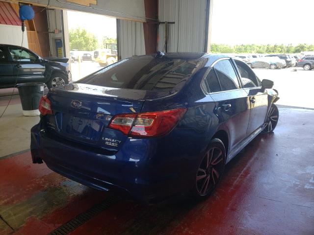 4S3BNAR60H3029662 - 2017 SUBARU LEGACY SPORT BLUE photo 4