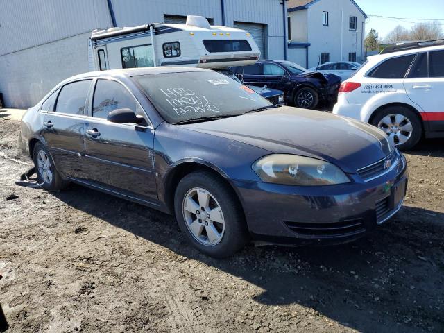 2G1WT58KX79236779 - 2007 CHEVROLET IMPALA LT BLUE photo 4