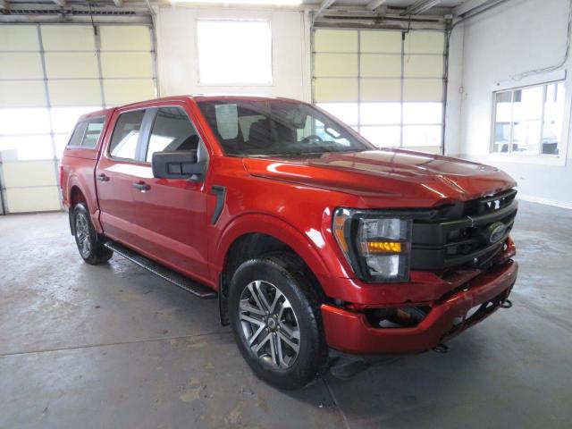 1FTEW1EP7PKD27011 - 2023 FORD F150 SUPERCREW RED photo 1