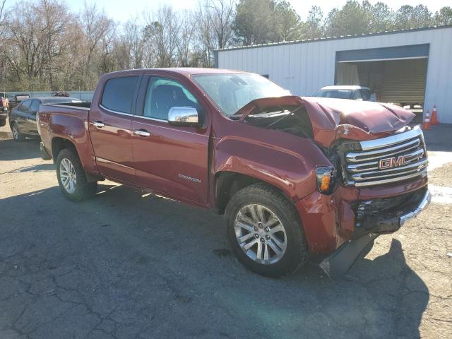 1GTG6DEN6H1165923 - 2017 GMC CANYON SLT BURGUNDY photo 4