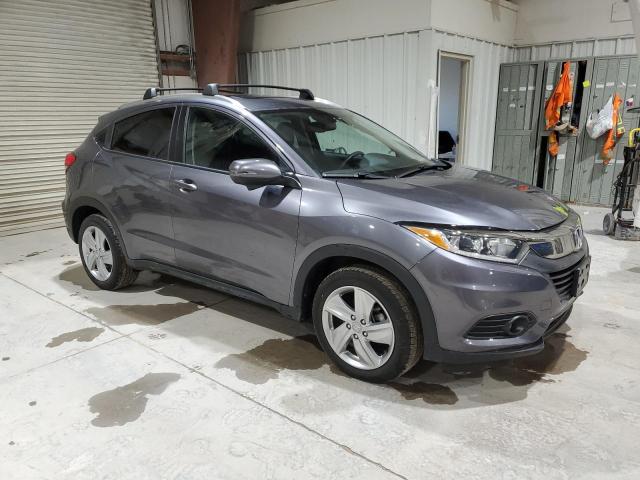 3CZRU6H77KM715285 - 2019 HONDA HR-V EXL GRAY photo 4