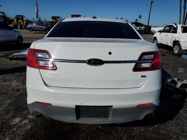 1FAHP2M82DG104096 - 2013 FORD TAURUS POLICE INTERCEPTOR WHITE photo 6