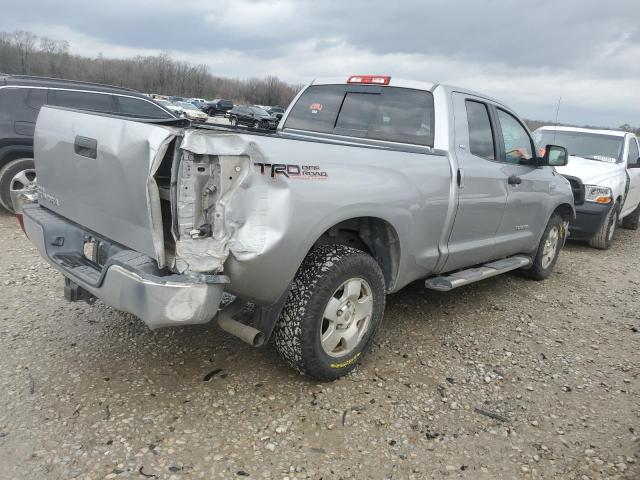 5TFRV54157X007374 - 2007 TOYOTA TUNDRA DOUBLE CAB SR5 SILVER photo 3