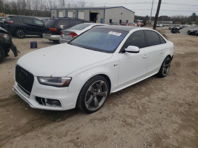 WAUBGAFL9FA066185 - 2015 AUDI S4 PREMIUM PLUS WHITE photo 1