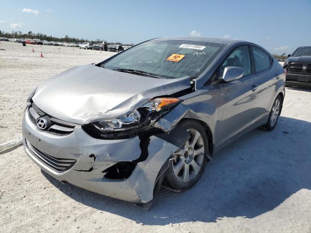 KMHDH4AE9DU995691 - 2013 HYUNDAI ELANTRA GLS GRAY photo 1