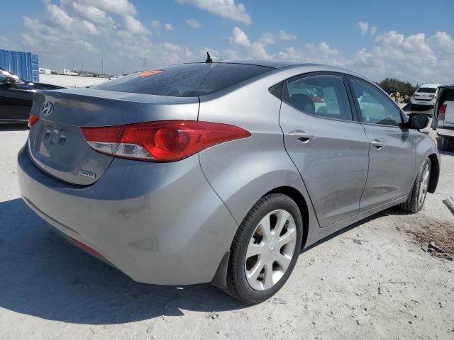 KMHDH4AE9DU995691 - 2013 HYUNDAI ELANTRA GLS GRAY photo 3