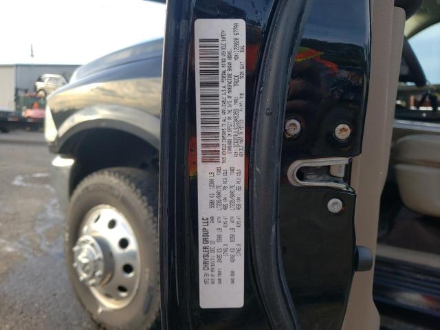 3C63DRJL6CG345359 - 2012 DODGE RAM 3500 LARAMIE BLACK photo 12