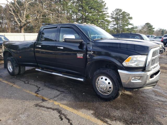 3C63DRJL6CG345359 - 2012 DODGE RAM 3500 LARAMIE BLACK photo 4