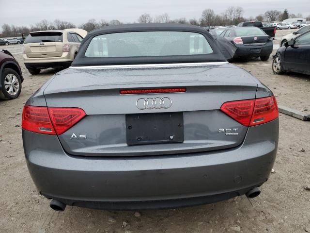 WAUVFAFH8DN005623 - 2013 AUDI A5 PRESTIGE GRAY photo 6