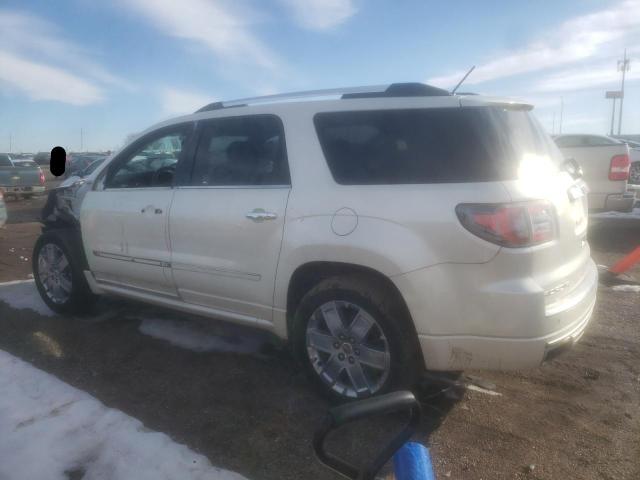 1GKKRTKD7DJ179982 - 2013 GMC ACADIA DENALI WHITE photo 2