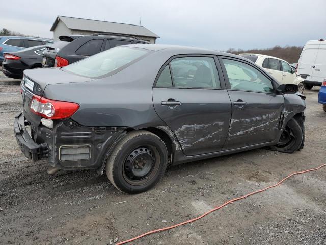 2T1BU4EE7BC728447 - 2011 TOYOTA COROLLA BASE GRAY photo 3
