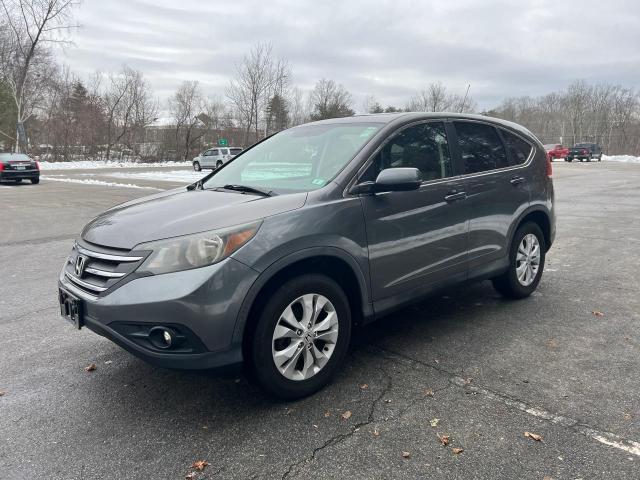 2HKRM4H51DH680518 - 2013 HONDA CR-V EX GRAY photo 2