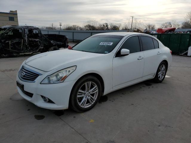 JN1CV6AP0BM506097 - 2011 INFINITI G37 BASE WHITE photo 1