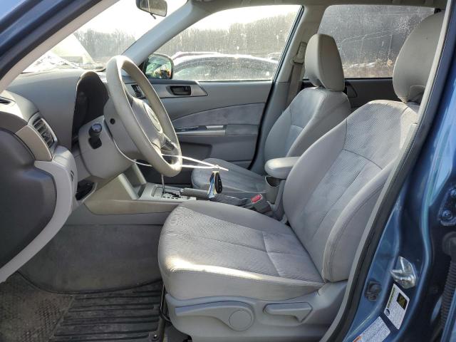 JF2SH6BC3AH901167 - 2010 SUBARU FORESTER XS Көк фото 7