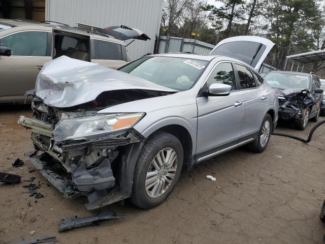 5J6TF3H57DL003005 - 2013 HONDA CROSSTOUR EXL SILVER photo 1