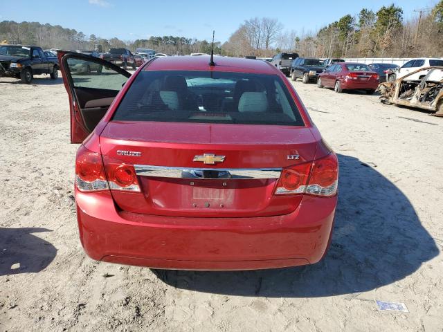 1G1PH5SC9C7130326 - 2012 CHEVROLET CRUZE LTZ RED photo 6