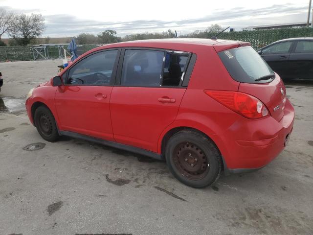 3N1BC13E89L351917 - 2009 NISSAN VERSA S RED photo 2