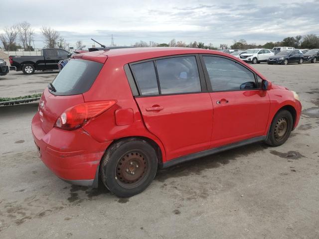 3N1BC13E89L351917 - 2009 NISSAN VERSA S RED photo 3