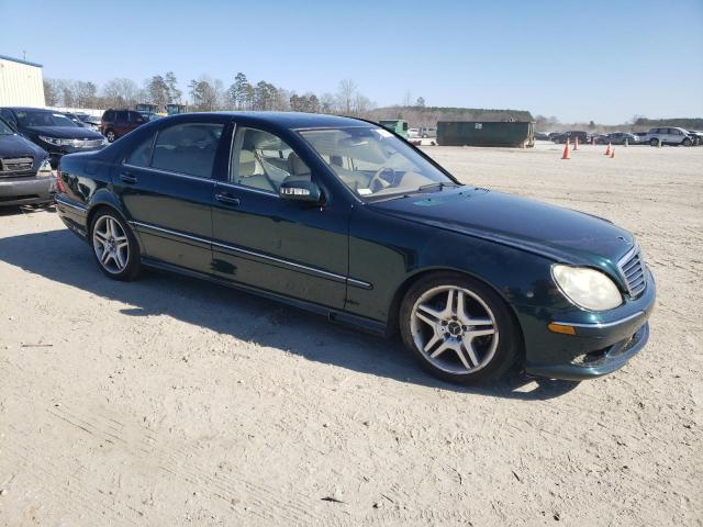 WDBNG75J96A483209 - 2006 MERCEDES-BENZ S 500 GREEN photo 4