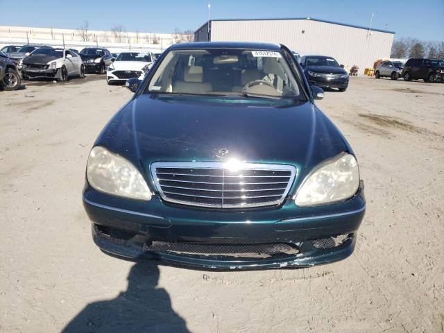 WDBNG75J96A483209 - 2006 MERCEDES-BENZ S 500 GREEN photo 5