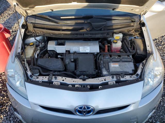 JTDKN3DU7A5205053 - 2010 TOYOTA PRIUS SILVER photo 11