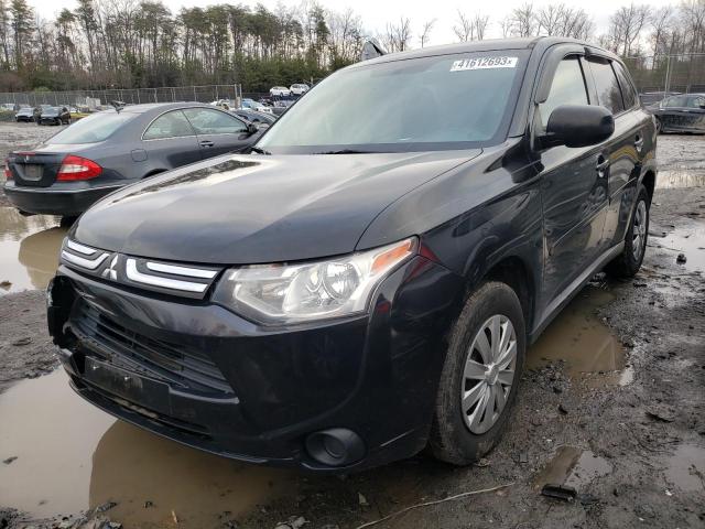 JA4AD2A35EZ006497 - 2014 MITSUBISHI OUTLANDER ES BLACK photo 1