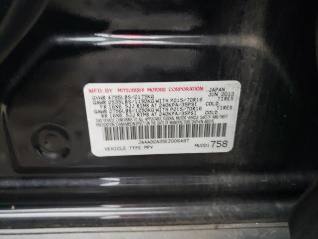 JA4AD2A35EZ006497 - 2014 MITSUBISHI OUTLANDER ES BLACK photo 13