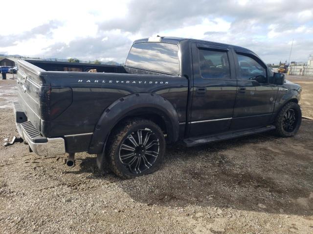 1FTEW1C82AFC36613 - 2010 FORD F150 SUPERCREW BLACK photo 3