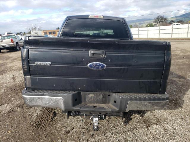 1FTEW1C82AFC36613 - 2010 FORD F150 SUPERCREW BLACK photo 6