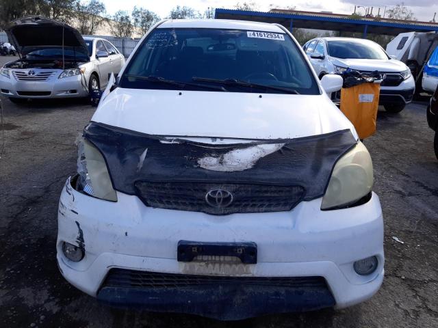2T1KR32E35C476314 - 2005 TOYOTA COROLLA MA XR WHITE photo 5