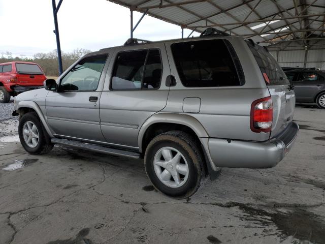 JN8DR07X91W505855 - 2001 NISSAN PATHFINDER LE SILVER photo 2