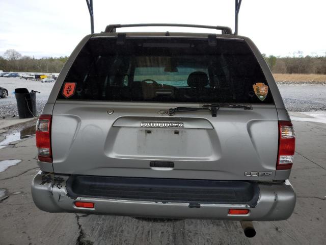 JN8DR07X91W505855 - 2001 NISSAN PATHFINDER LE SILVER photo 6