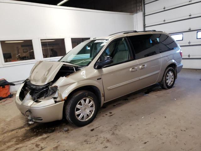 2A4GP54L57R316581 - 2007 CHRYSLER TOWN & COU TOURING ოქროსფერი ფოტო 1
