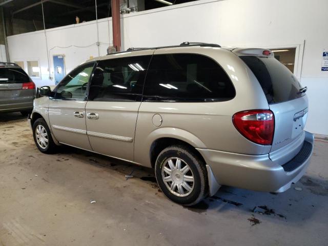 2A4GP54L57R316581 - 2007 CHRYSLER TOWN & COU TOURING ოქროსფერი ფოტო 2