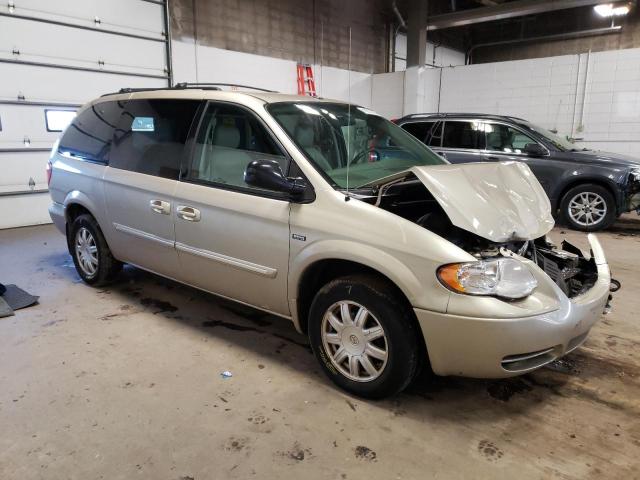 2A4GP54L57R316581 - 2007 CHRYSLER TOWN & COU TOURING GOLD photo 4