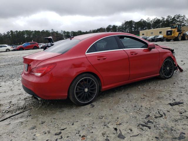 WDDSJ4EB8EN156942 - 2014 MERCEDES-BENZ CLA 250 RED photo 3