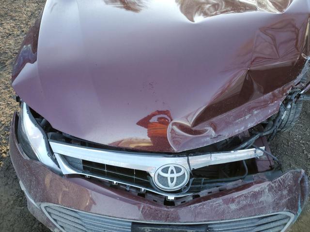 4T1BK1EBXDU069632 - 2013 TOYOTA AVALON BASE MAROON photo 11