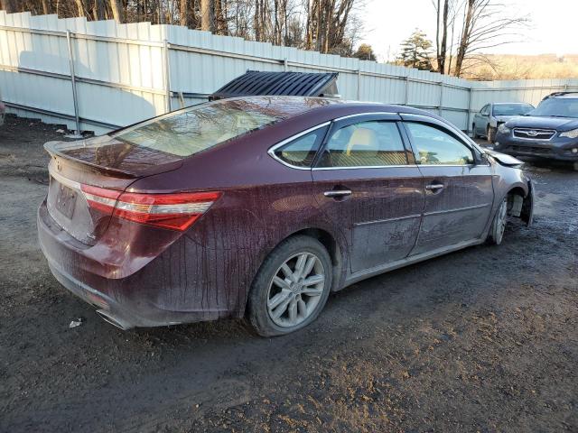 4T1BK1EBXDU069632 - 2013 TOYOTA AVALON BASE MAROON photo 3