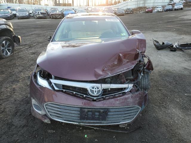 4T1BK1EBXDU069632 - 2013 TOYOTA AVALON BASE MAROON photo 5